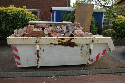A professional garden clearance service in action in Bayswater