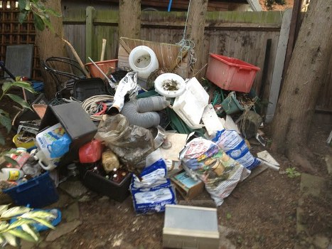 Recycled furniture materials ready for reuse in Bayswater